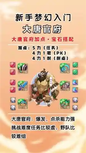 梦幻西游大唐怎加点，梦幻西游大唐怎加点技能插图