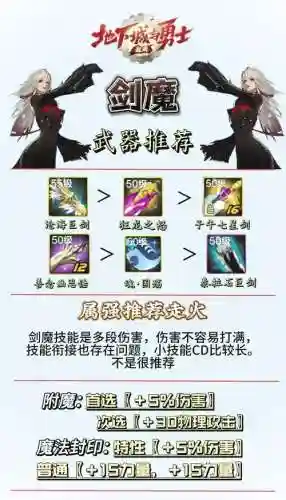525最新剑魔装备推荐，s55剑魔插图1