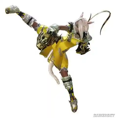 ff14武僧200装备外观，ff14武僧nga插图