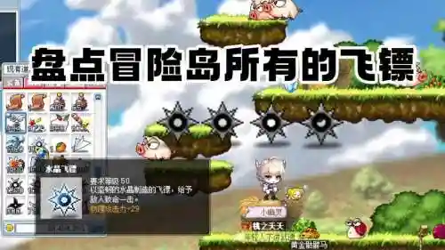 冒险岛标飞武器，冒险岛标飞武器大全插图