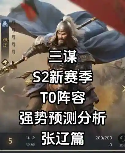 张辽吕布群阵容搭配，三国志张辽吕布插图