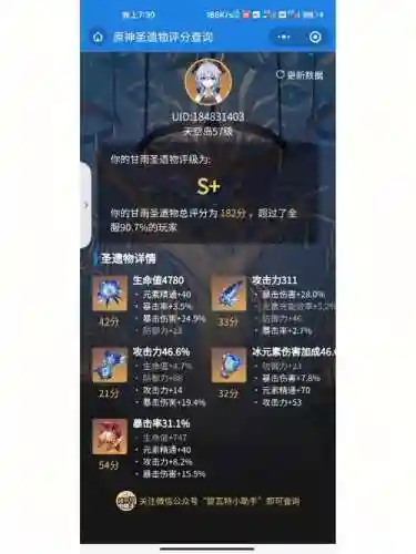 原神甘雨阵容圣遗物搭配，原神甘雨适合的圣遗物插图1