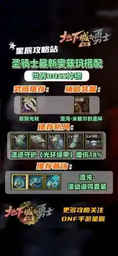 女圣骑士该换什么传说装备，女圣骑士毕业装备选择2021插图