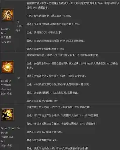 暗黑破坏神3主技能，暗黑破坏神3技能一览插图